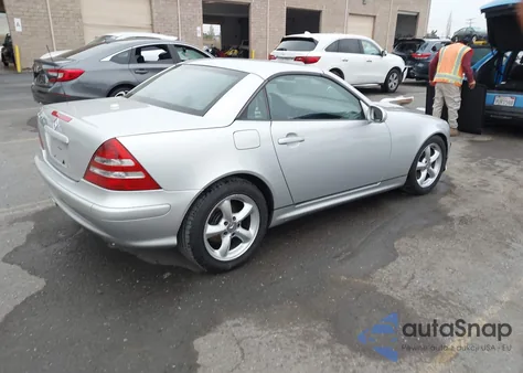 2001 Mercedes-Benz Slk 320 from USA, damaged, VIN WDBKK65FX1F187022